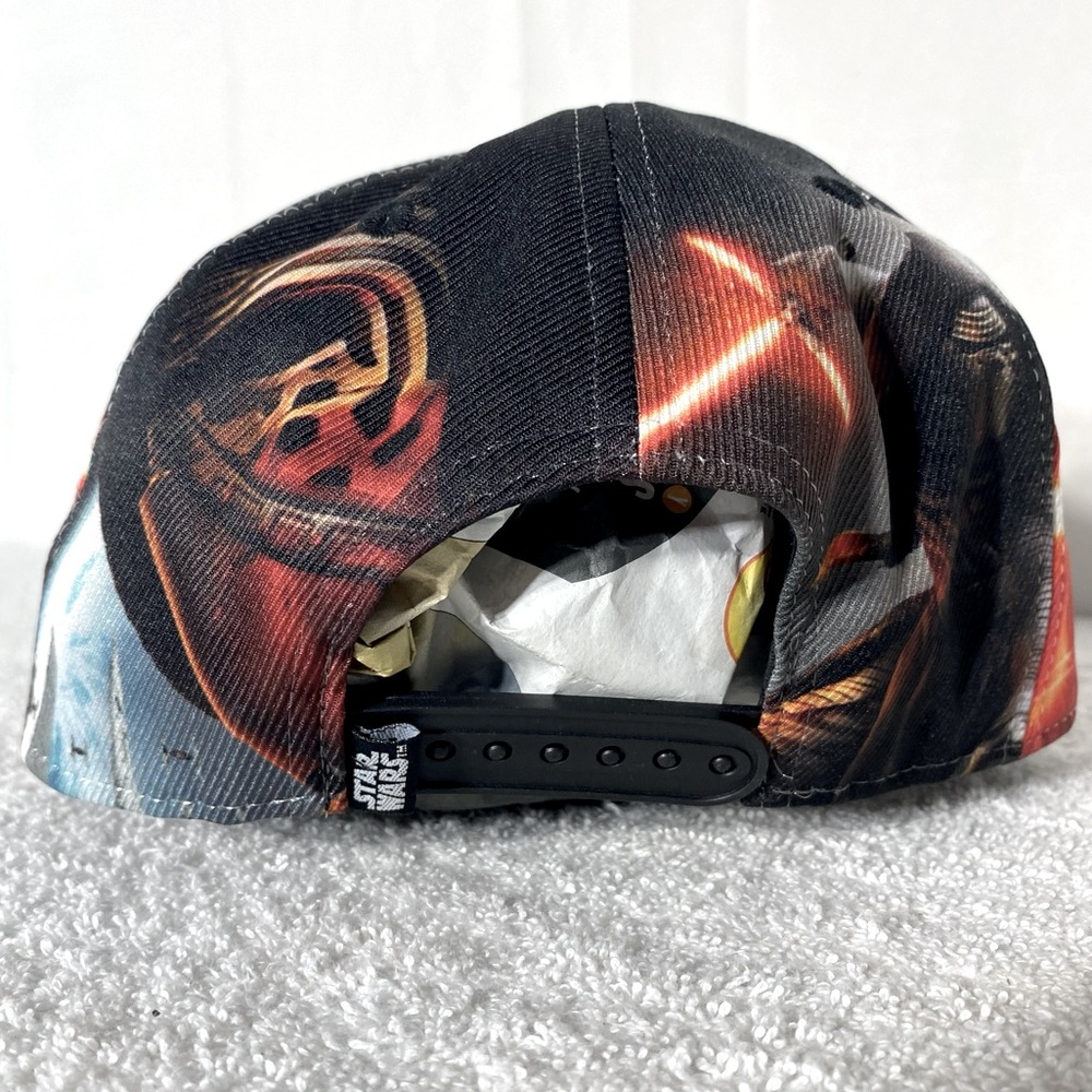 Star Wars Embroidered Kylo Ren Sublimated Snap Back Hat - Picture 4 of 13